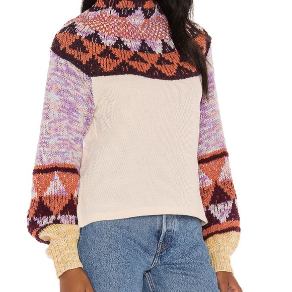 NWT Free People Swit The Small Stuff Pullover thermal sweater - Picture 2 of 11
